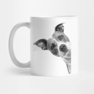 Teddy Roosevelt Terrier Peekaboo Mug